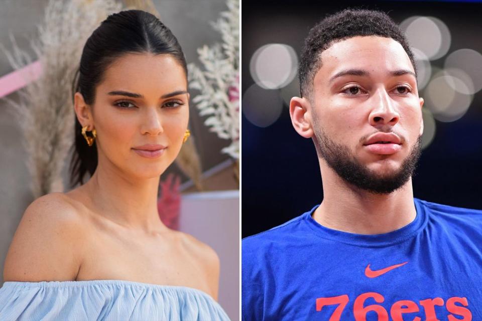 Kendall Jenner and Ben Simmons | Christian Vierig/Getty Images; Matteo Marchi/Getty Images