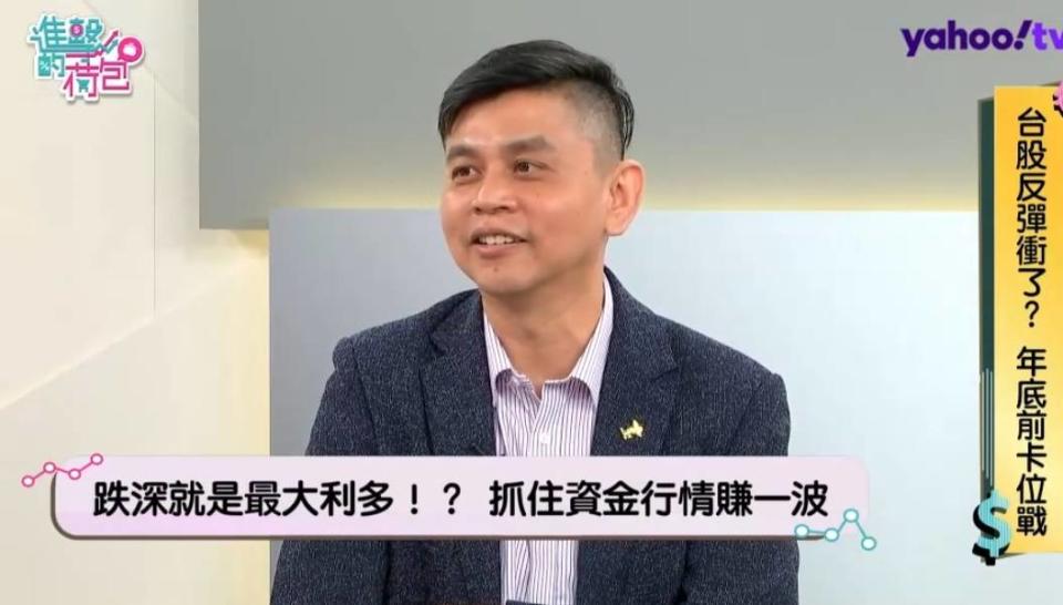 林漢偉認為年底前台股要衝上1萬6千點不容易。