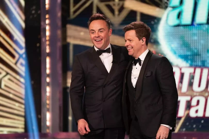 Ant and Dec during Saturday Night Takeaway