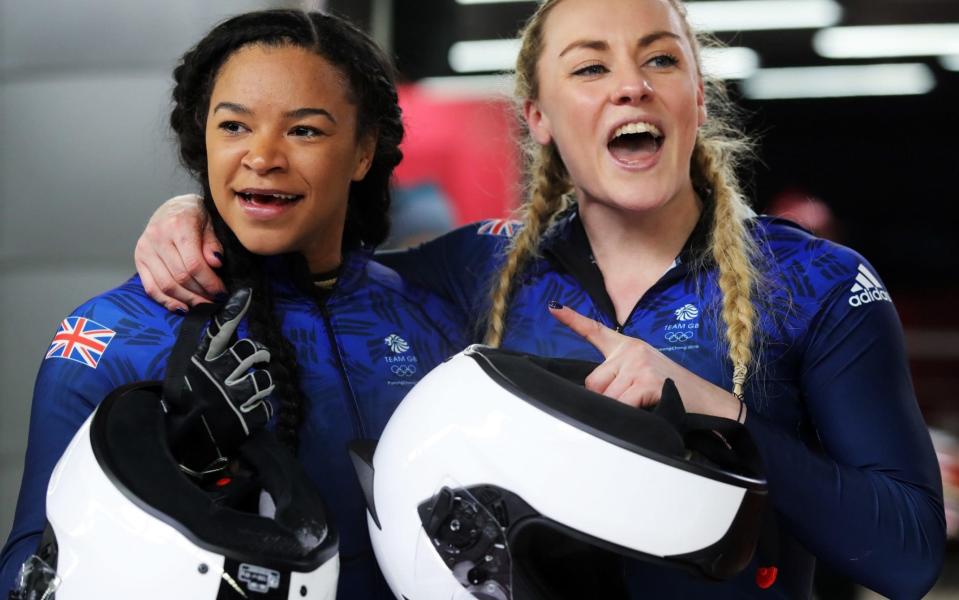 Mica Moore (left) and Mica McNeill's Olympic dream was crowdfunded by the British sporting public - Getty Images AsiaPac