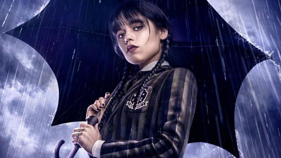 Jenna Ortega in Wednesday (Netflix)