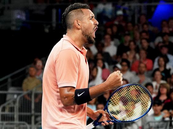 Nick Kyrgios is safely through (Getty)