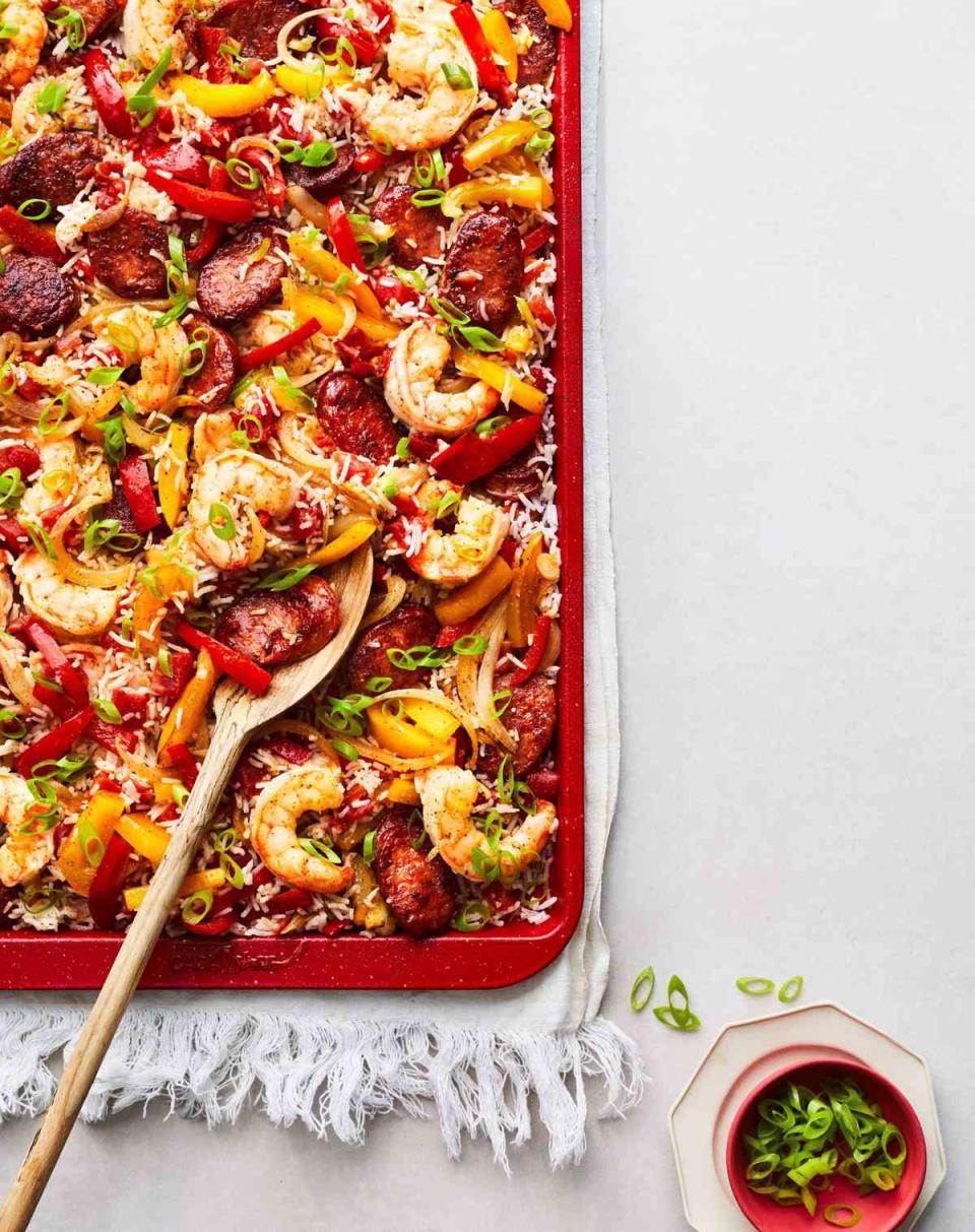 Sheet Pan Jambalaya