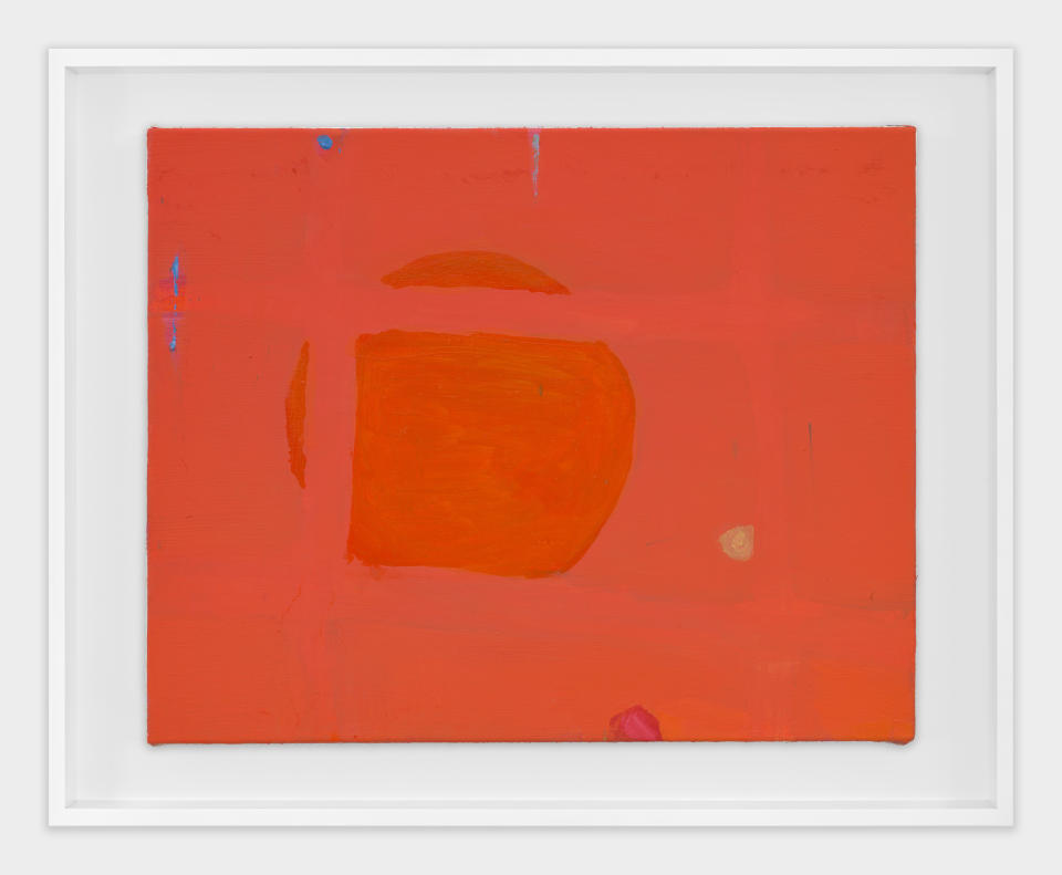 Yves Scherer, Goodnight Moon, 2023, Oil on canvas, 51,4 x 63,8 x 5,5 cm, YS209