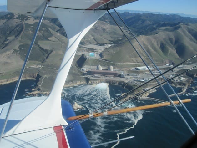 Reader Dan Terzian submits this photo of a nuclear reactor near Avila Beach, California—taken from the front seat of a biplane. <a href="https://www.theatlantic.com/notes/2016/10/america-by-air/505601/" rel="nofollow noopener" target="_blank" data-ylk="slk:See more aerial snapshots from our ongoing series here;elm:context_link;itc:0;sec:content-canvas" class="link ">See more aerial snapshots from our ongoing series here</a>, and submit your own via <a href="mailto:hello@theatlantic.com" data-ylk="slk:hello@theatlantic.com;elm:context_link;itc:0;sec:content-canvas" class="link ">hello@theatlantic.com</a>.