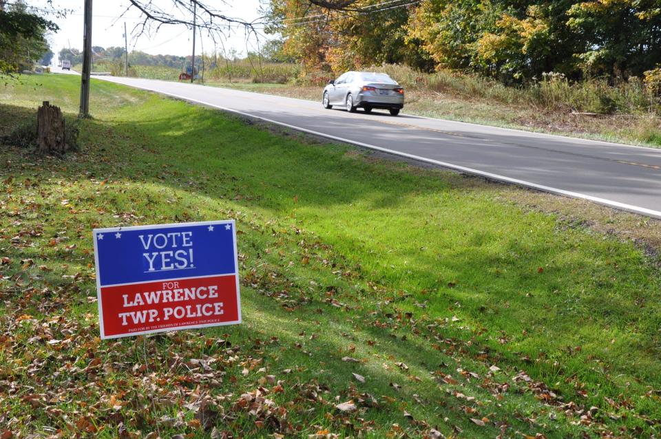 Lawrence Township has five tax issues on the Nov. 7, 2023, ballot, including a 1.5-mill, five-year replacement levy to help fund the police department.