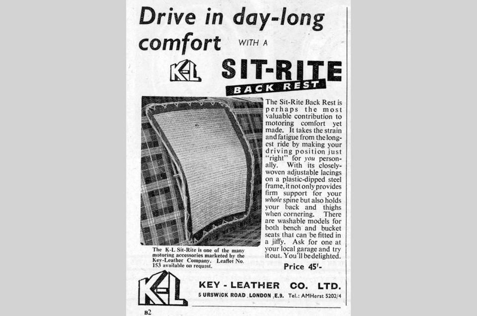 <p>Who needs Recaro bucket seats when you could just clip one of these into the factory-fit front seat? Perfect for those trans-continental drives.</p>