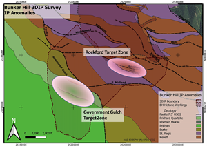 Geologic Map of IP Anomalies