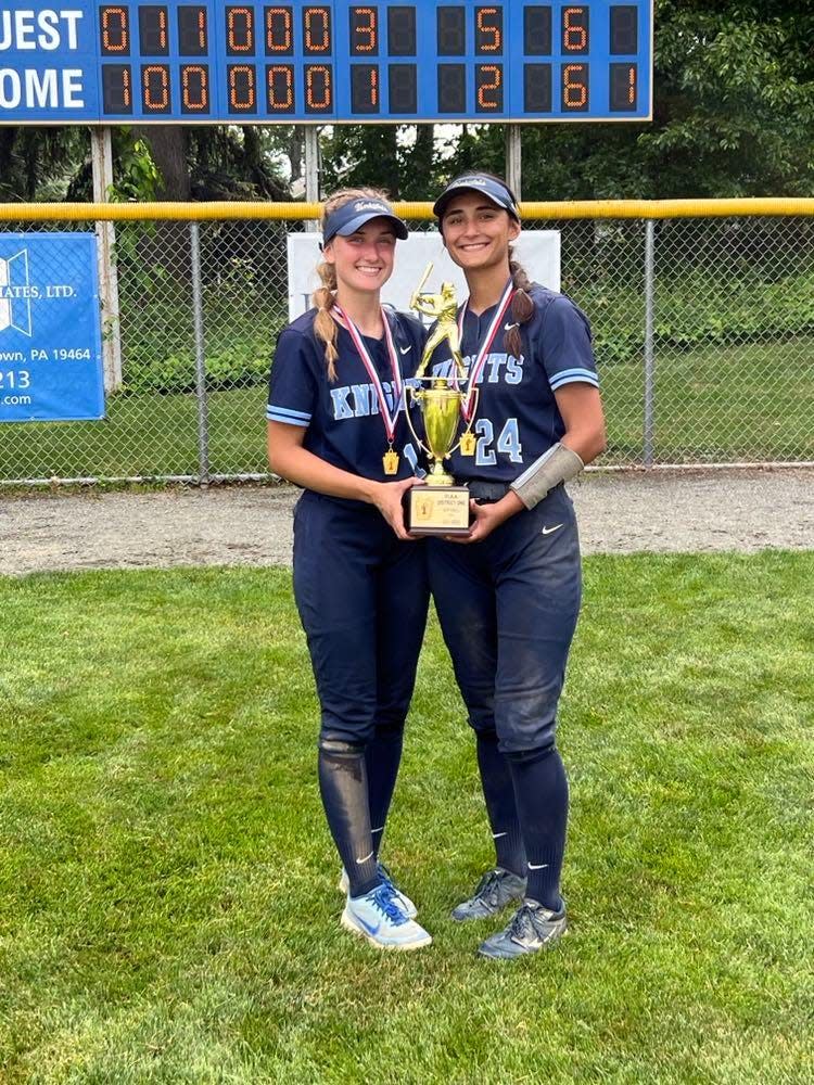 Julia Shearer allowed just six earned runs in 159 innings for North Penn and was named Gatorade Player of the Year. The Knights won the District One Class 6A championship on June 2.