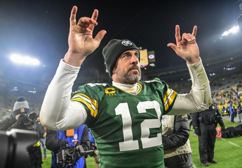 Aaron Rodgers has won four NFL MVP awards during his 18 seasons.