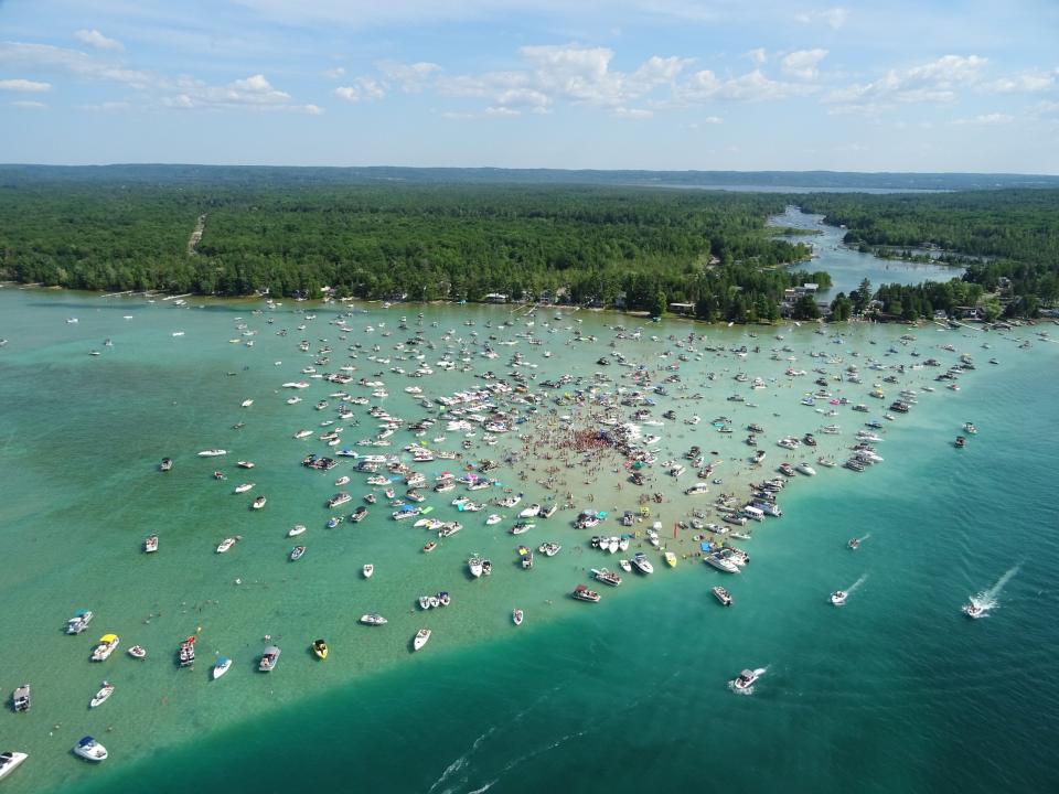 Michigan's Torch Lake over July 4 weekend.