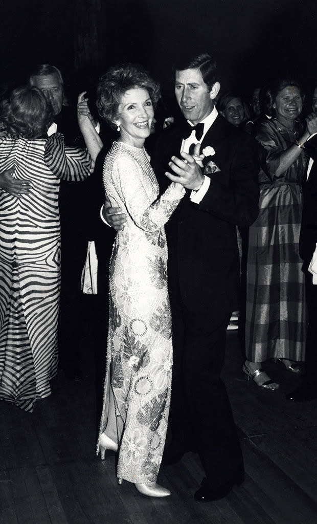 Nancy Reagan and Prince Charles