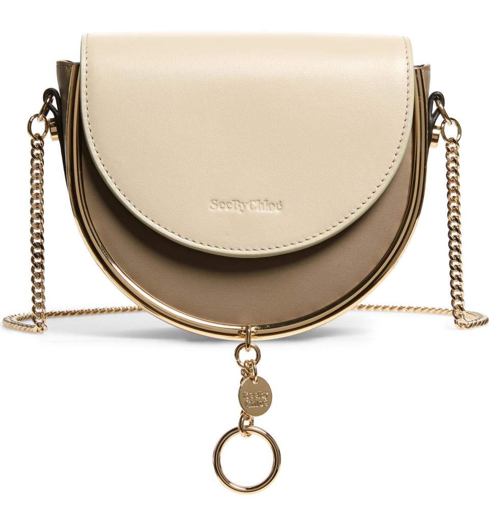 See by Chloé Mara Leather Saddle Bag