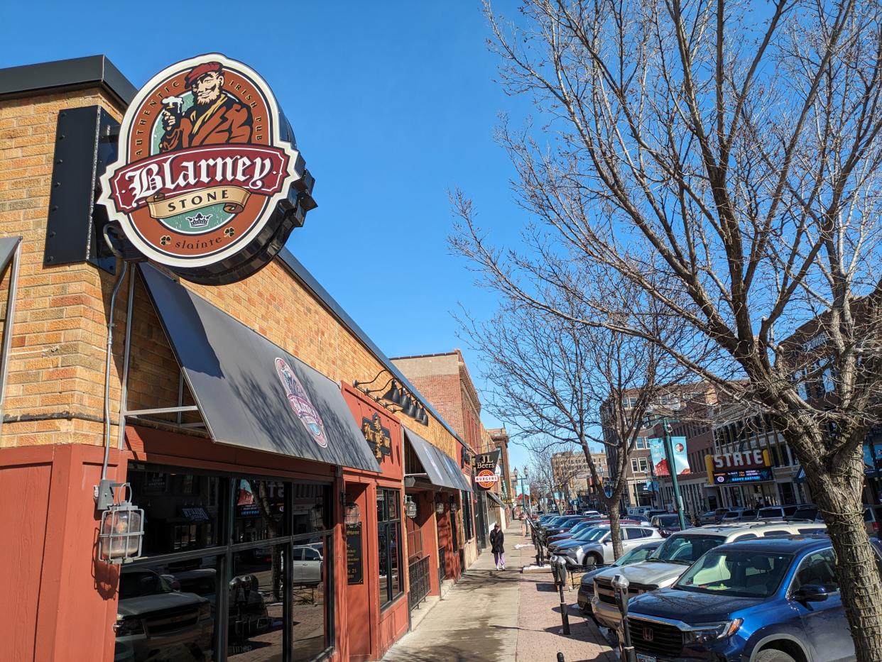 Blarney Stone Irish Pub in Downtown Sioux Falls March 28, 2024.
