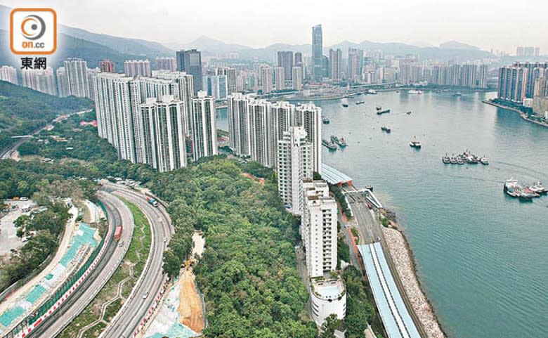 荃灣寶豐路住宅用地位置鄰近灣景花園。（資料圖片）