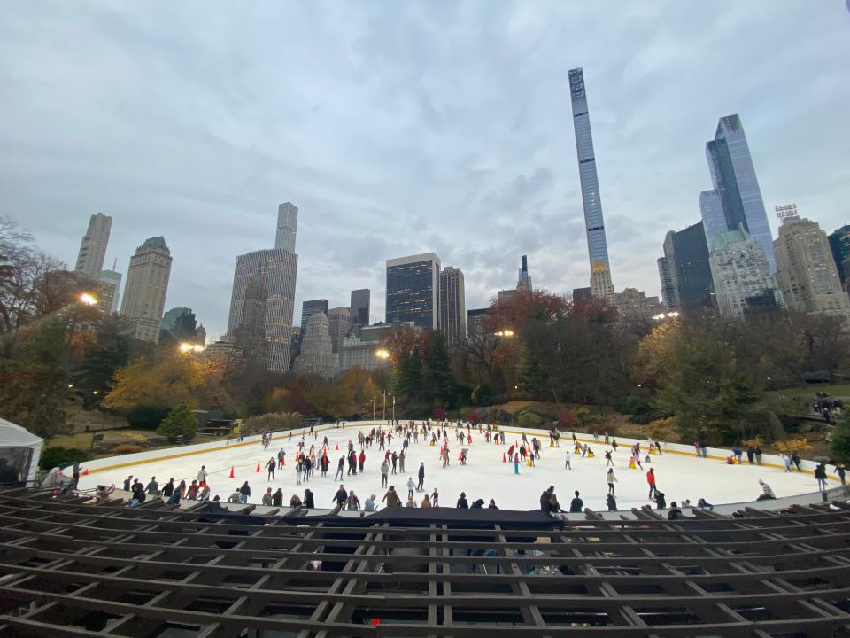 central park ice skating rink