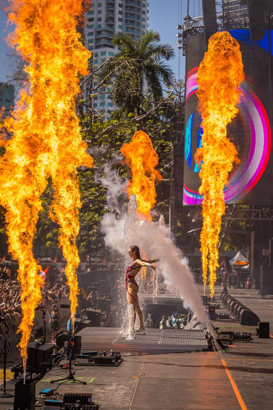 Fotos del Día 3 del Festival de Música Ultra, en Miami, el domingo 27 de marzo de 2022.