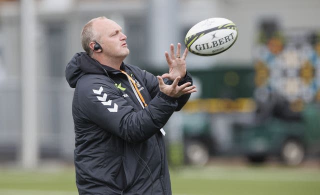 Wasps head coach Lee Blackett