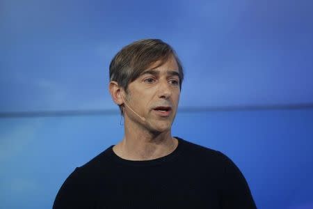 Mark Pincus speaks during the Zynga Unleashed event at the company's headquarters in San Francisco, California June 26, 2012. REUTERS/Stephen Lam