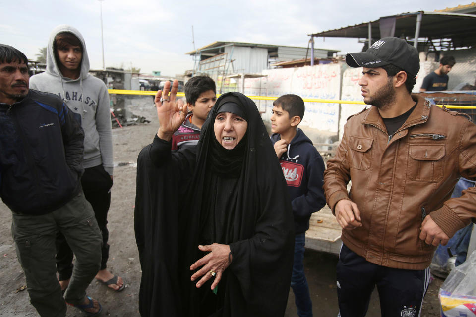 Deadly car bombing in Baghdad’s Sadr City district, Iraq