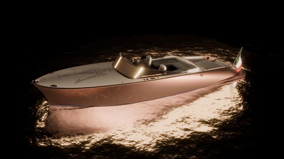 maserati tridente speed boat