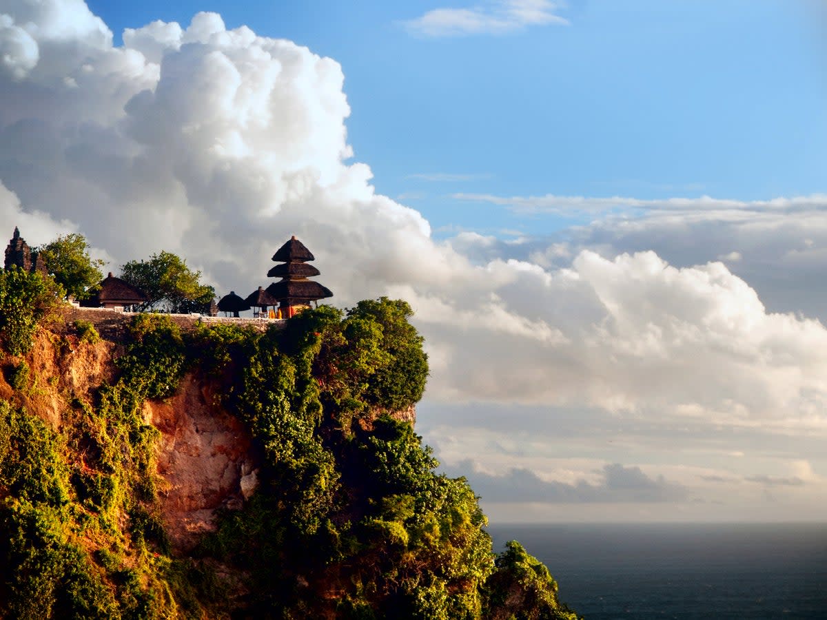 Uluwatu’s cliff-edge temple is considered one of the holiest places in Bali (Getty Images/iStockphoto)