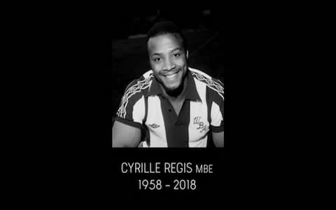 Cyrille Regis tribute - Credit: BBC