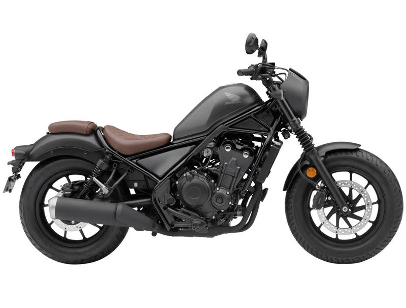 Honda Rebel500消光灰。（圖／Honda提供）