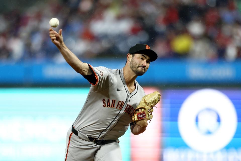 Reliever Mitch White, who joined the Brewers on Saturday, started the season with the Blue Jays and then played for the Giants before landing with Milwaukee.