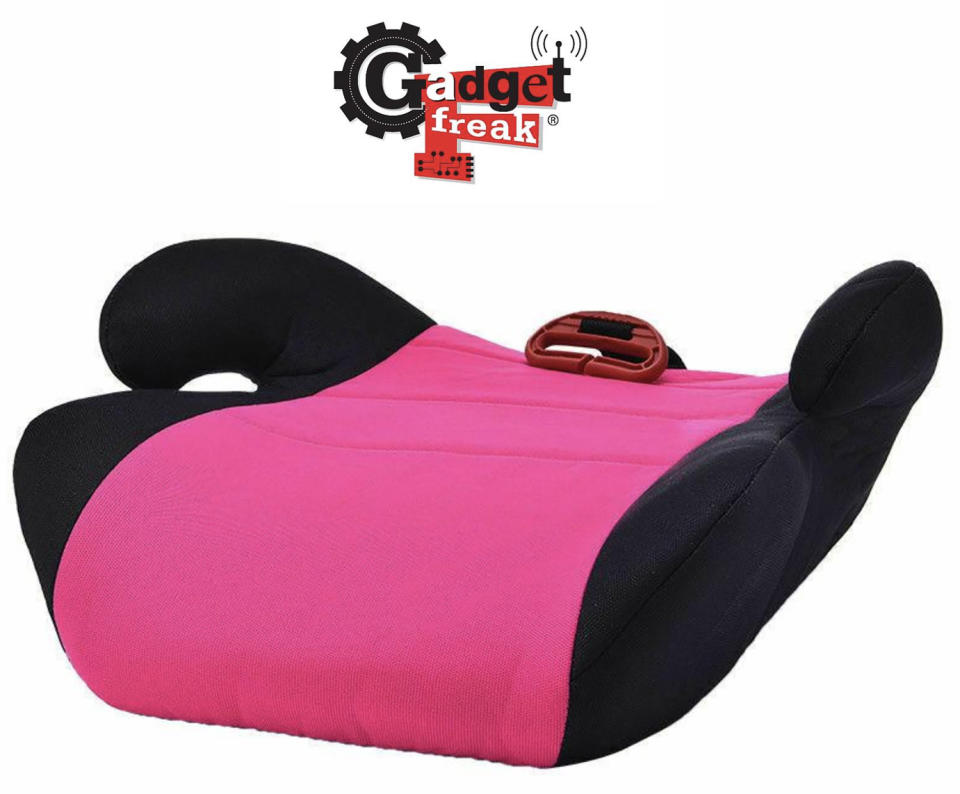 The GadgetFreak child's booster seat, which has been recalled.