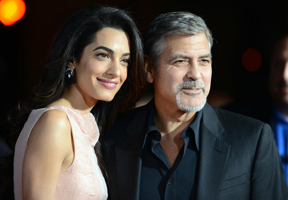 Amal and George Clooney