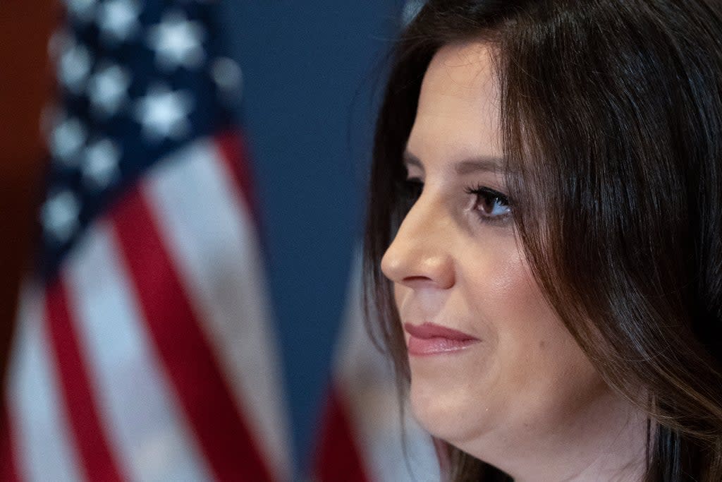 Elise Stefanik took issue with baby formula being sent to the southern border  (AP)