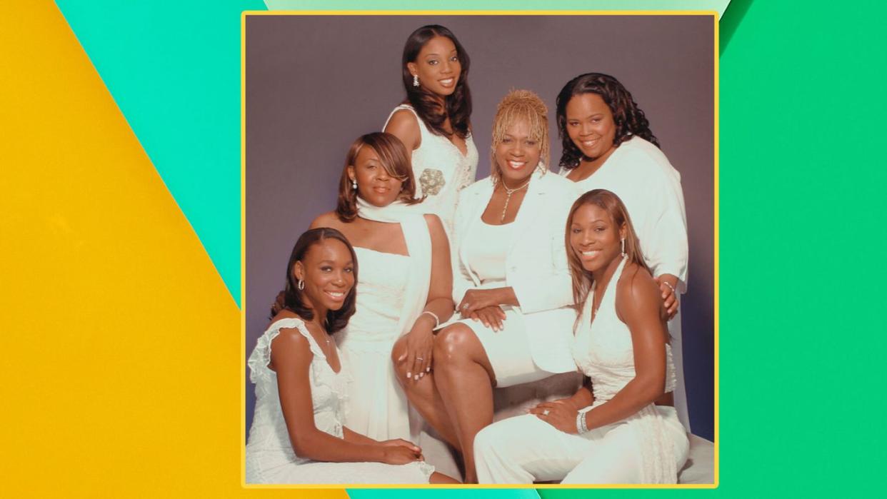 a group of women in white dresses