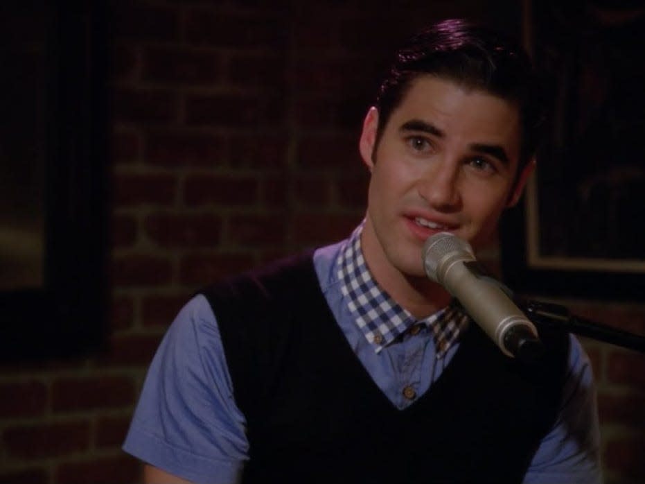 glee teenage dream blaine