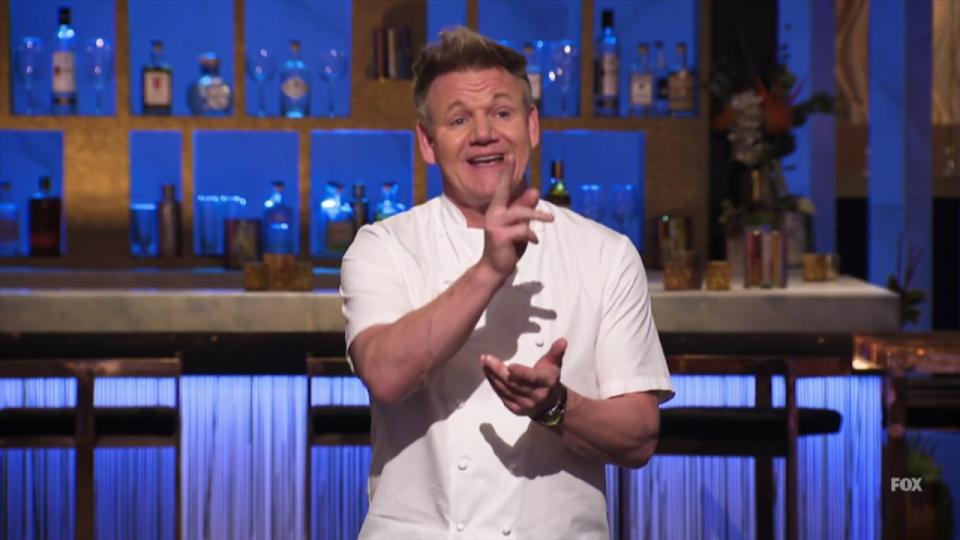 Gordon Ramsay on Hell's Kitchen