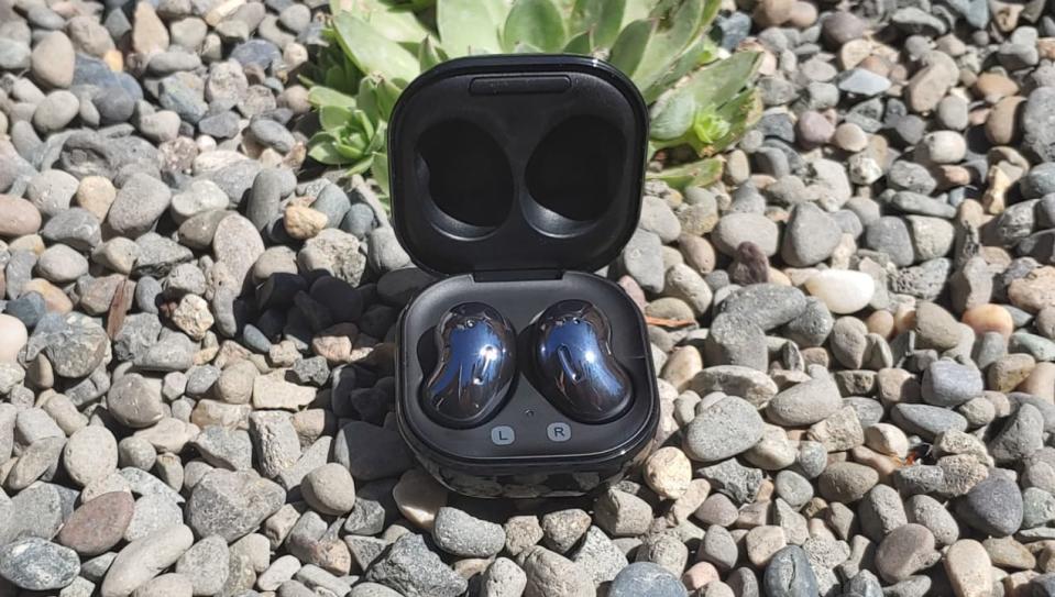 Samsung's Galaxy Buds Live have one of the most striking designs of any earbuds we've tested.