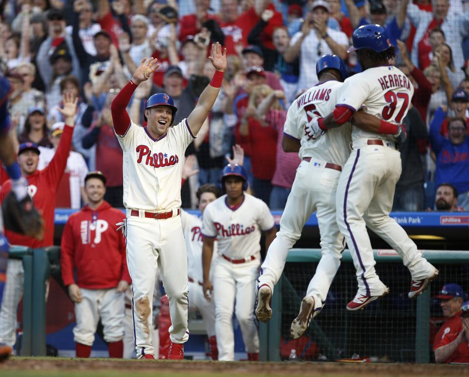 After years of rebuilding, the Phillies are getting serious about competing. (Getty Images)
