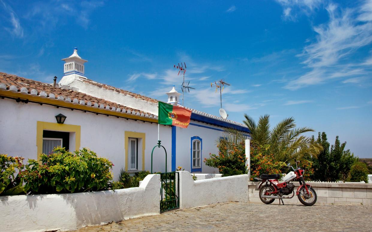 The little white-washed town of Cacela Velha is mostly bypassed by the many tourists who flock to the Algarve