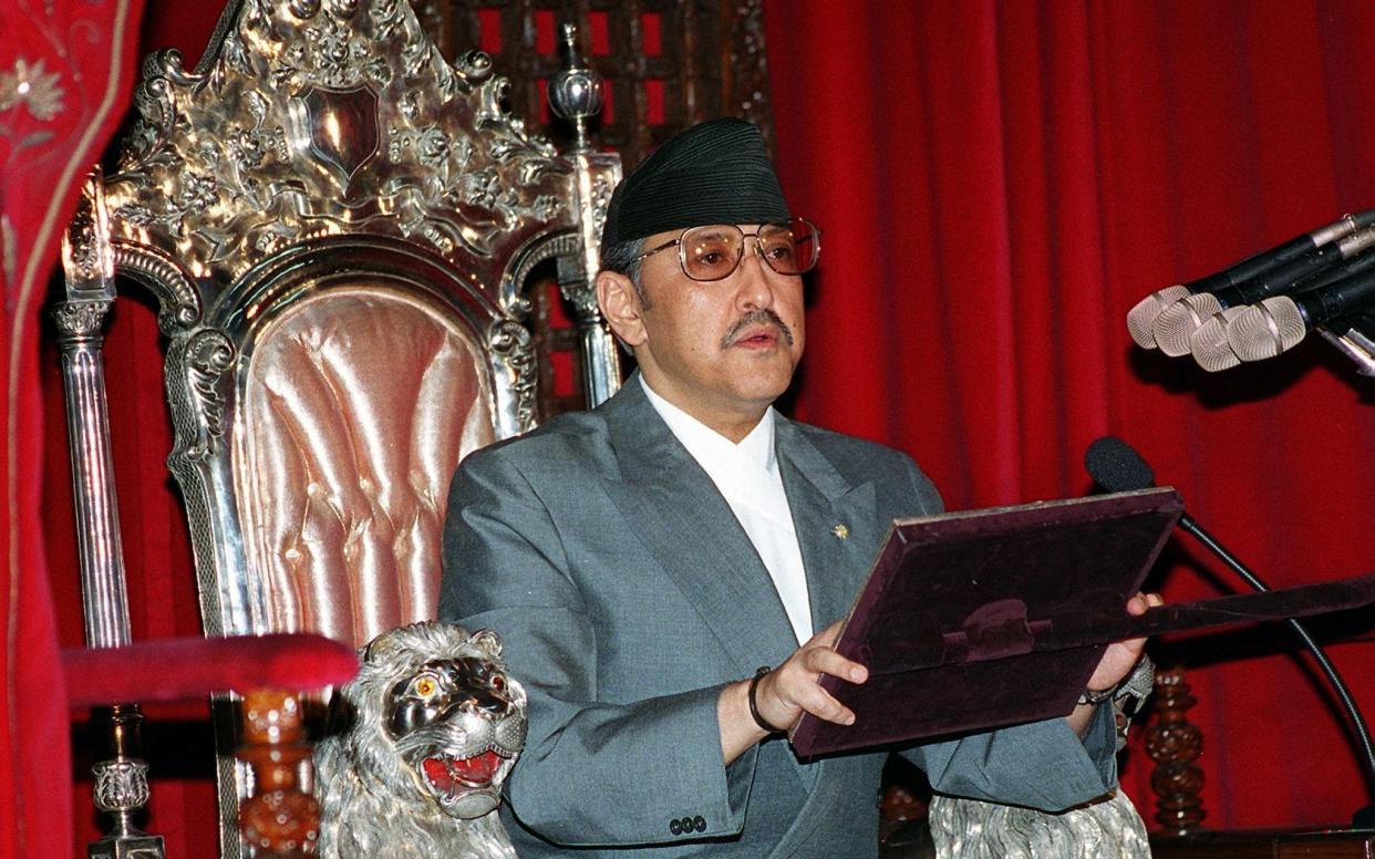 King Birendra and the monarchy in general remains a sensitive subject in Nepal - AFP