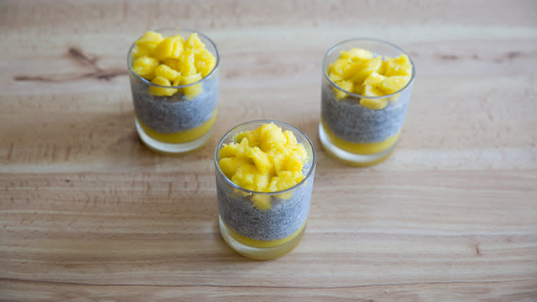 Mango Coconut Chia Seed Pudding Recipe