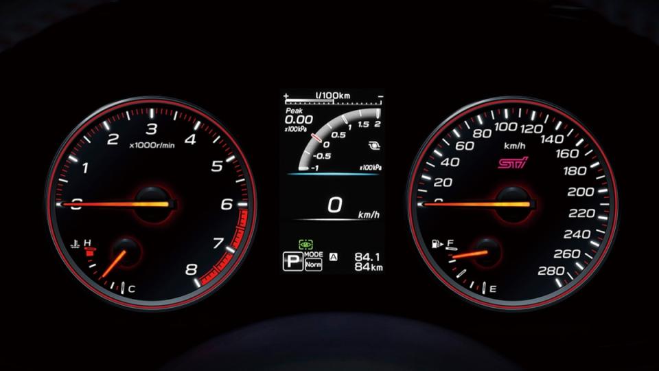 圖／儀錶板採經典雙環佈局設計，兩組儀錶中間為一組4.2吋高解析度液晶顯示幕，可顯示多種重要駕駛資訊。