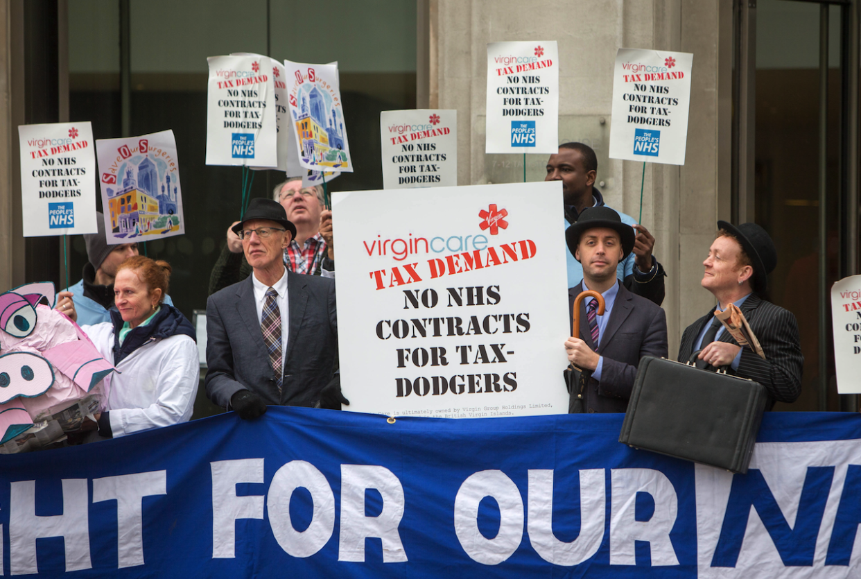 A new NHS tax is favoured by voters (REX)