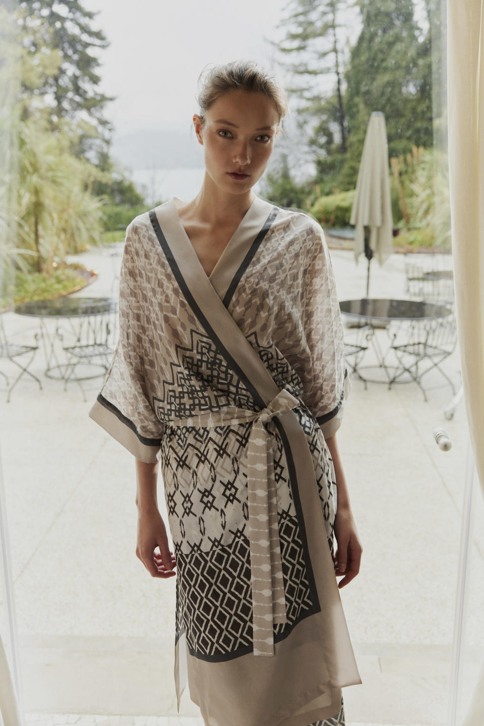 A look from the Brunello Cucinelli capsule for Mytheresa.