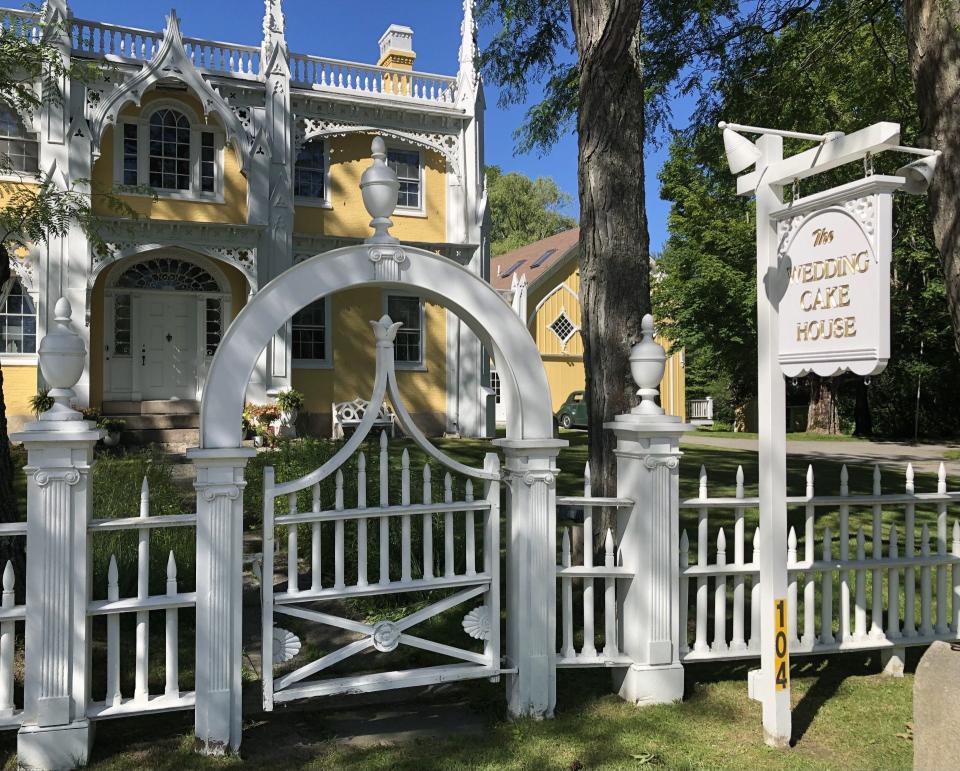 A proposal to transform the iconic Wedding Cake House on Summer Street in Kennebunk, Maine, into an inn and community venue is currently going through the town's planning process.