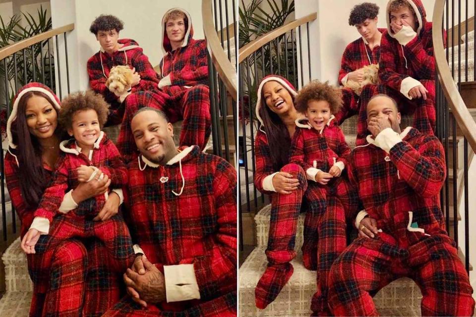 <p>Garcelle Beauvais/Instagram</p> Garcelle Beauvais and family