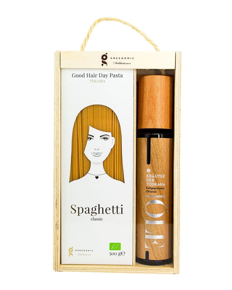 Good Hair Day Pasta & Olive Oil Gift Set