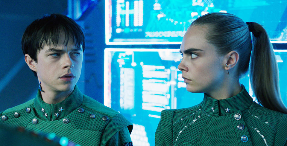 Dane DeHaan and Cara Delevigne (‘Valerian and the City of a Thousand Planets,’ 2017)