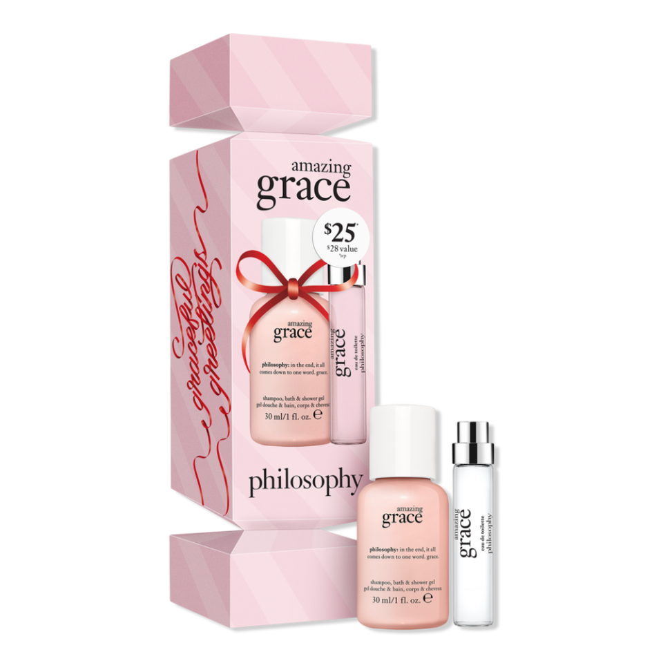 <p><a href="https://go.redirectingat.com?id=74968X1596630&url=https%3A%2F%2Fwww.ulta.com%2Fp%2Famazing-grace-stocking-stuffer-duo-pimprod2041122&sref=https%3A%2F%2Fwww.goodhousekeeping.com%2Fholidays%2Fgift-ideas%2Fg45713338%2Fbest-beauty-gift-sets%2F" rel="nofollow noopener" target="_blank" data-ylk="slk:Shop Now;elm:context_link;itc:0;sec:content-canvas" class="link ">Shop Now</a></p><p>Amazing Grace Stocking Stuffer Duo</p><p>ulta.com</p><p>$25.00</p>