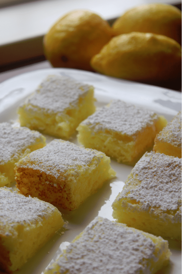 Lemon bars.