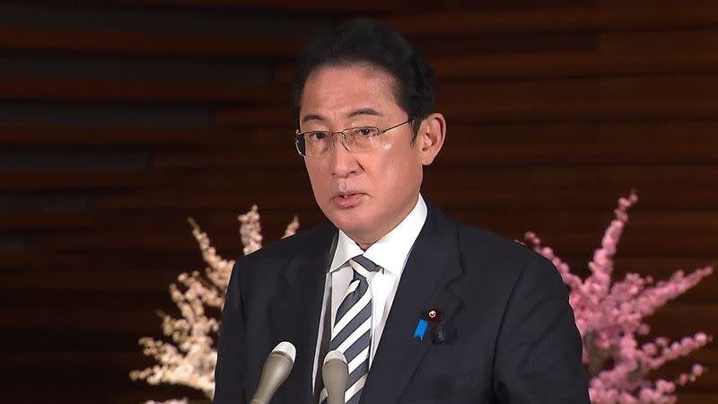 日本首相岸田文雄針對3日花蓮地震向台灣表達慰問，我國外交部表達誠摯感謝。（圖／翻攝自岸田文雄臉書）